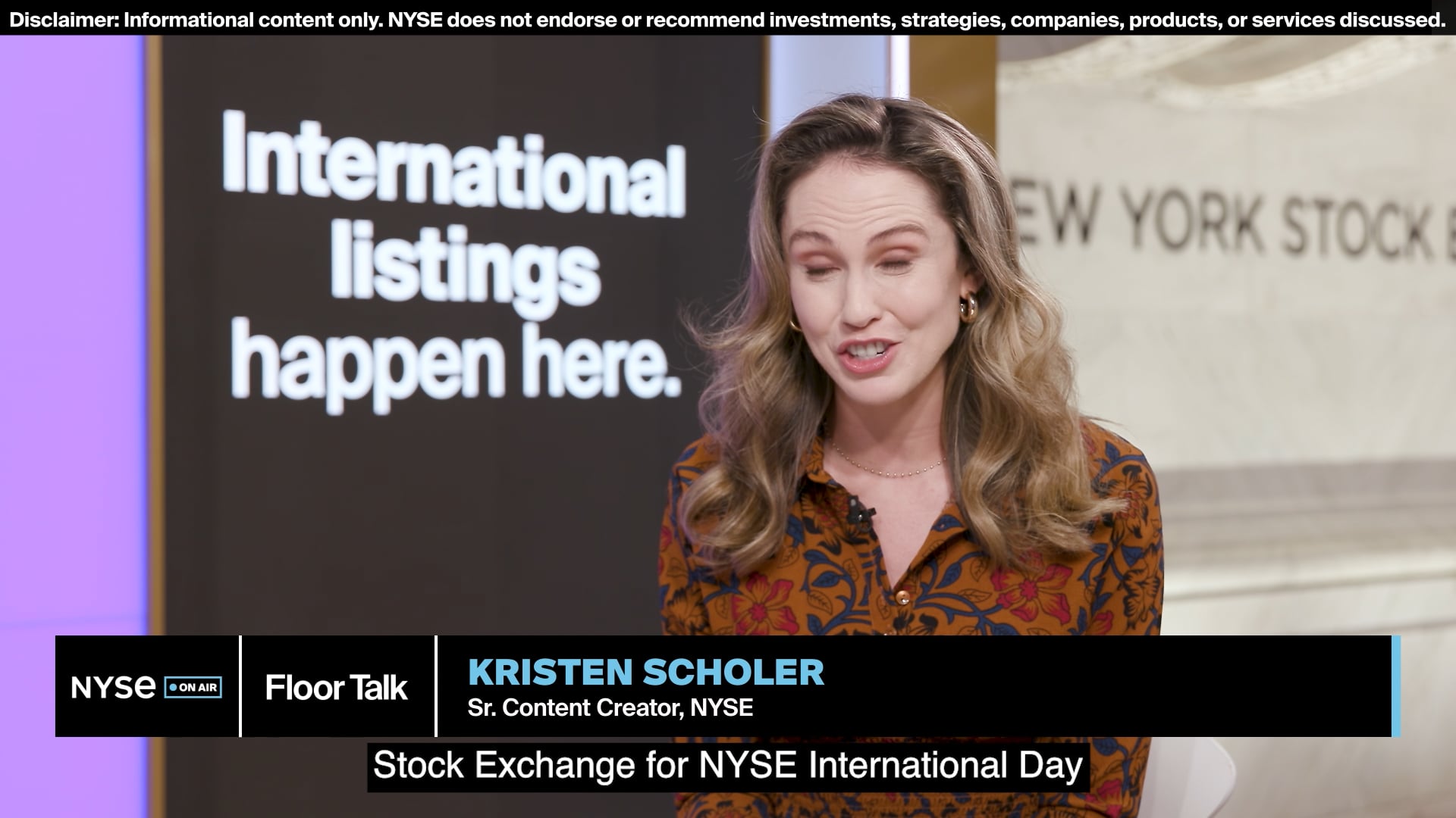 Lokwon Kim of DeepX at the 2nd Annual NYSE International Day