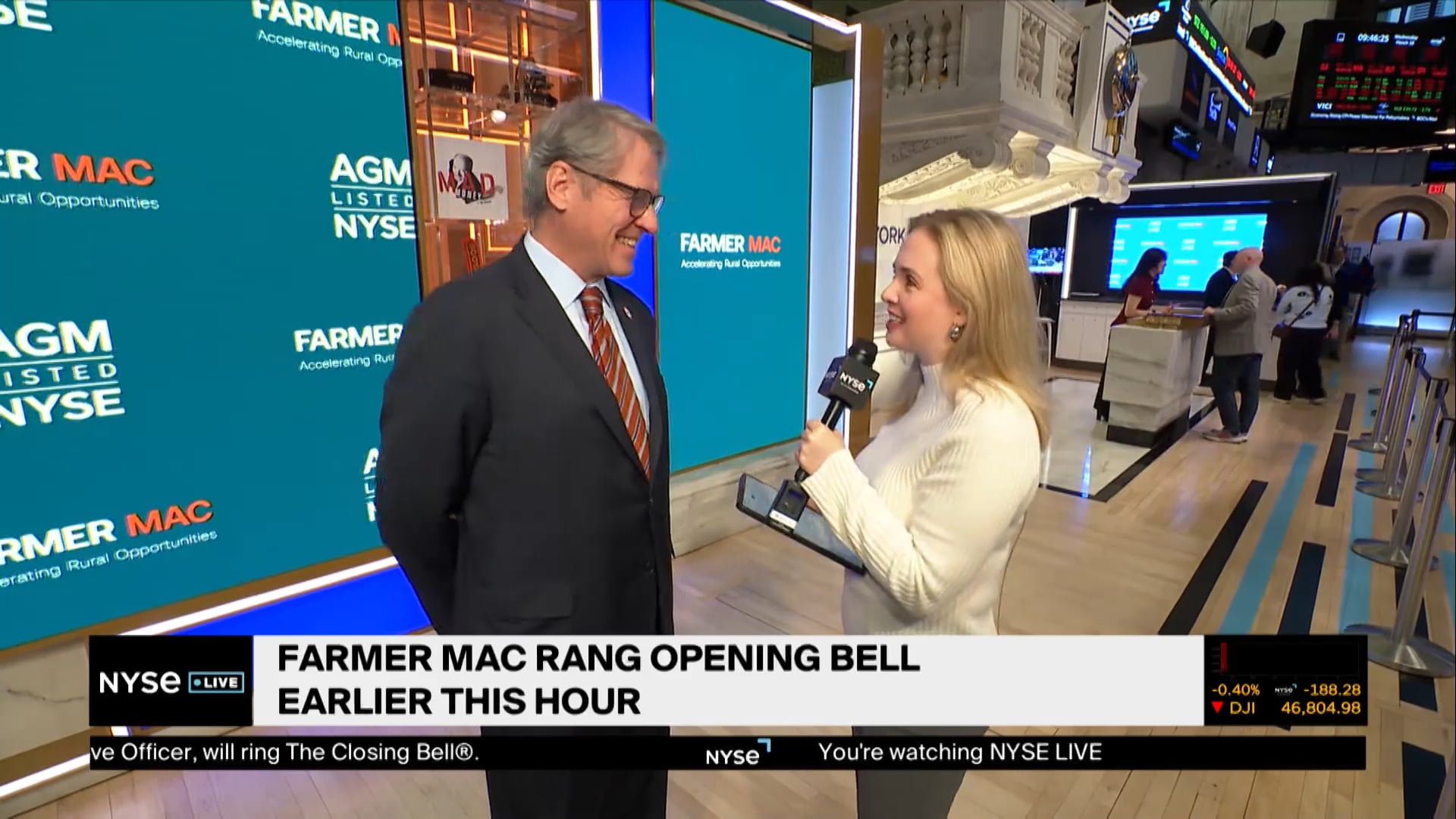 Farmer Mac CEO Brad Nordholm Discusses State of U.S. Agriculture