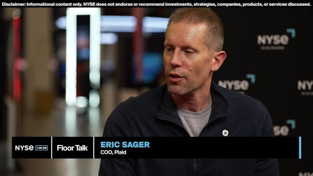 Plaid COO Eric Sager at Money20/20 La...