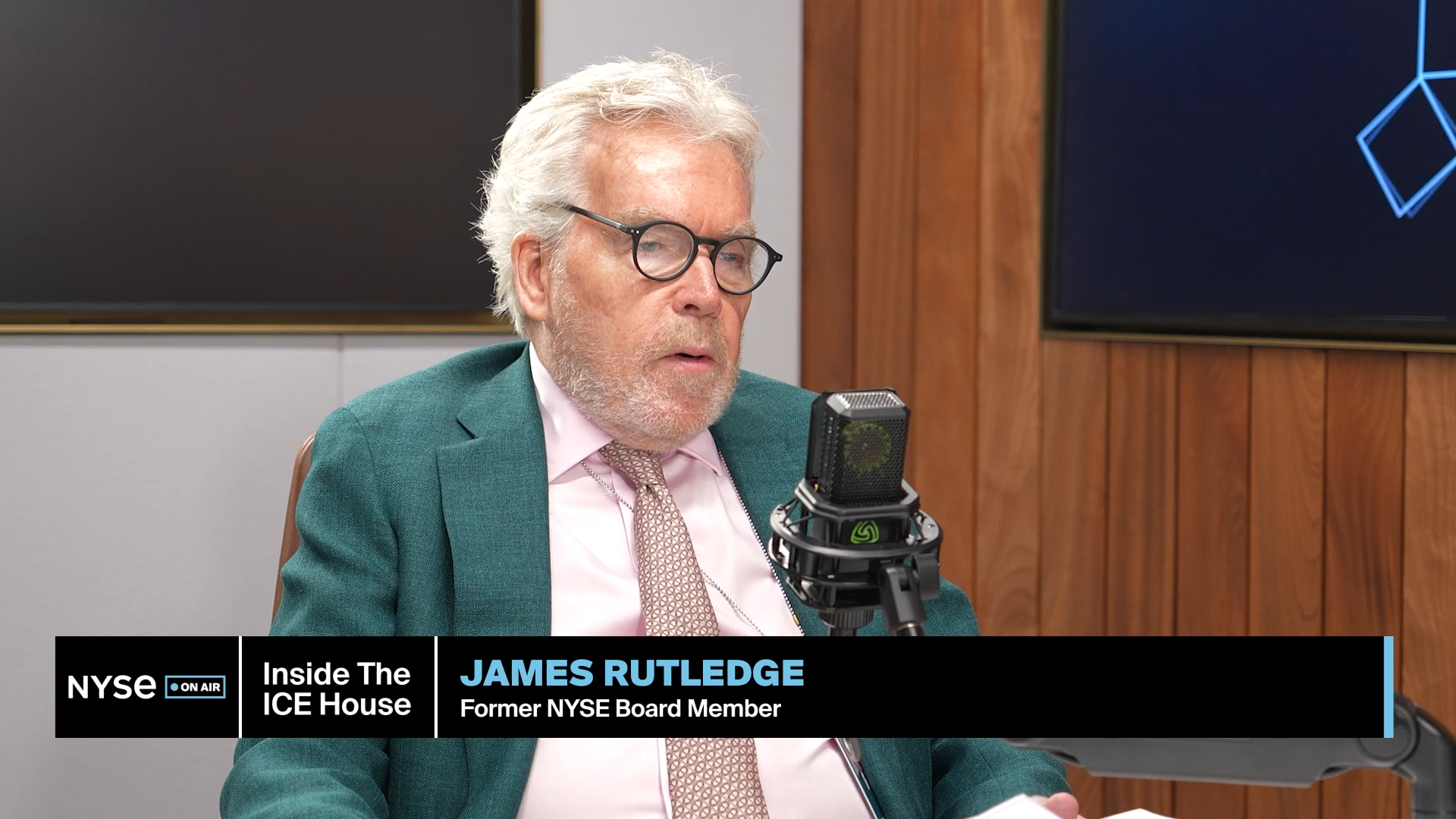 James Rutledge Shares Six Decades of History Inside the NYSE