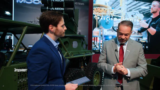 AUSA: Moog SVP of Defense Mike Gruver