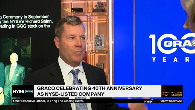 Graco CEO Mark Sheahan on Firm’s Bigg...