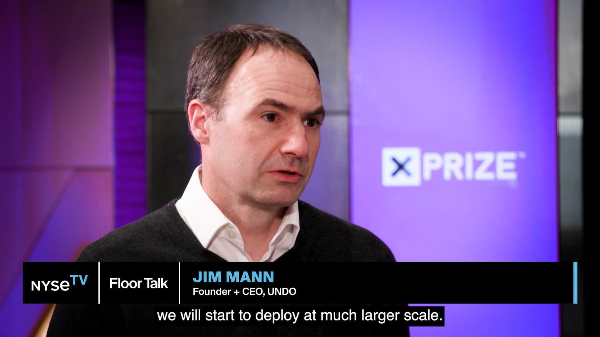 UNDO, runner-up of the XPRIZE Carbon Removal Competition, joins NYSE Floor Talk