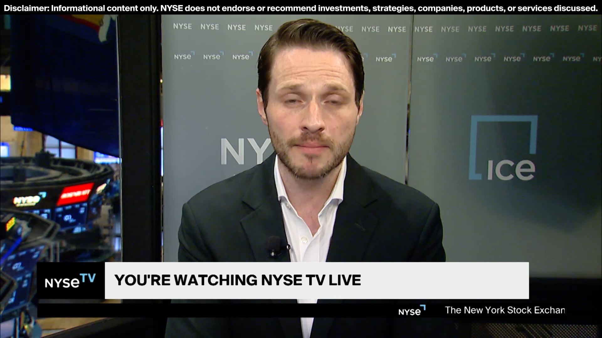 John Morris, COO and President of WM Joins Live on NYSE TV