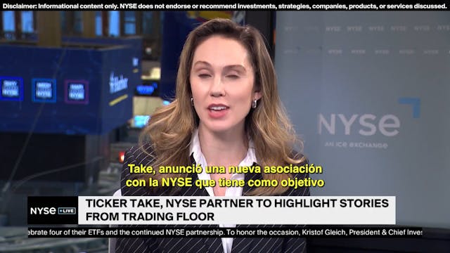 Ticker Take Co founder Calls NYSE Med...