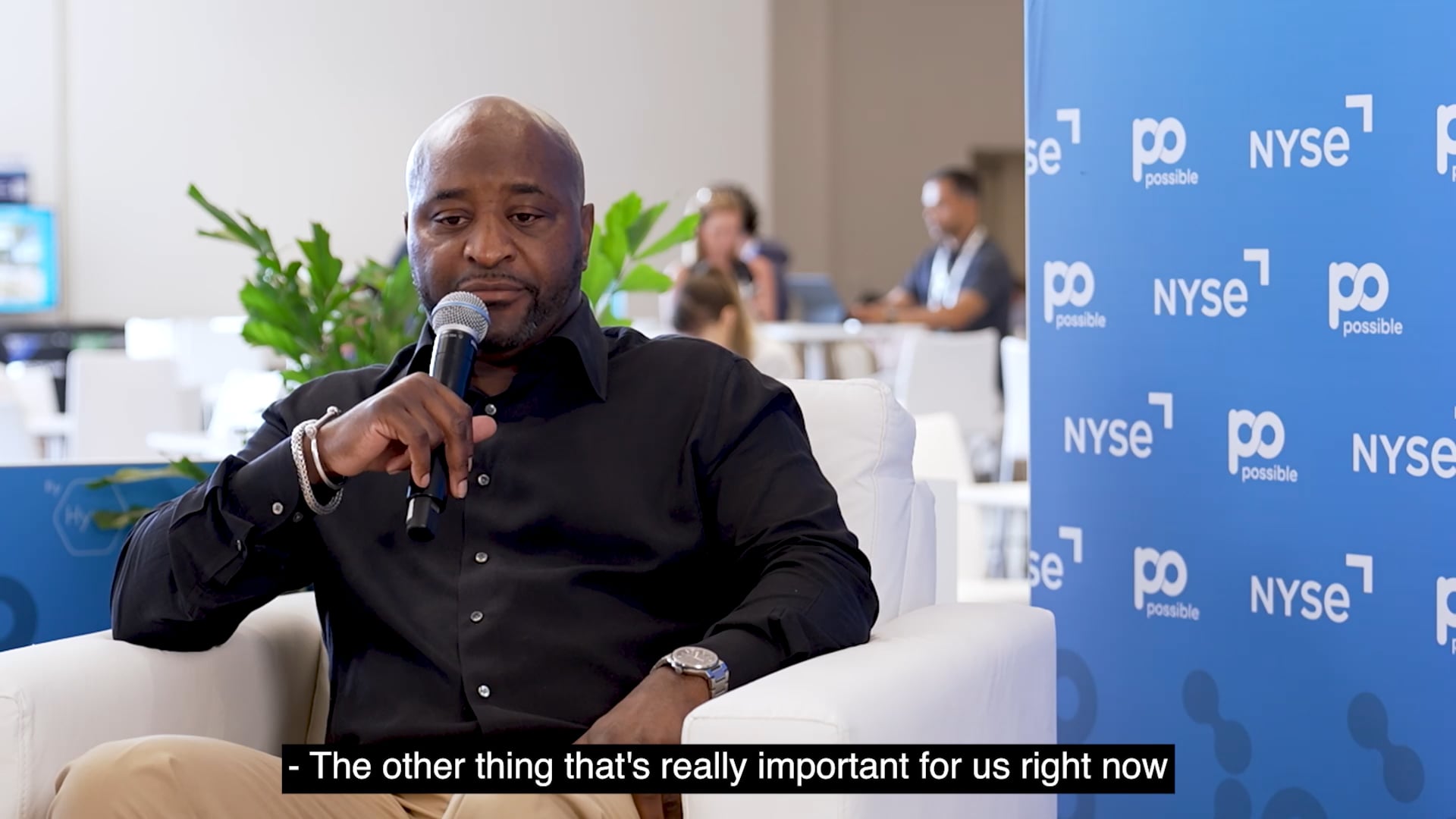 Lynnwood Bibbens, Founder and CEO of ReachTV, joins NYSE at POSSIBLE 2025