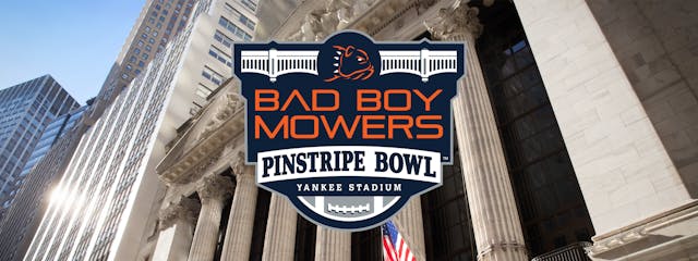 NYSE TV: Bad Boy Mowers Pinstripe Bowl