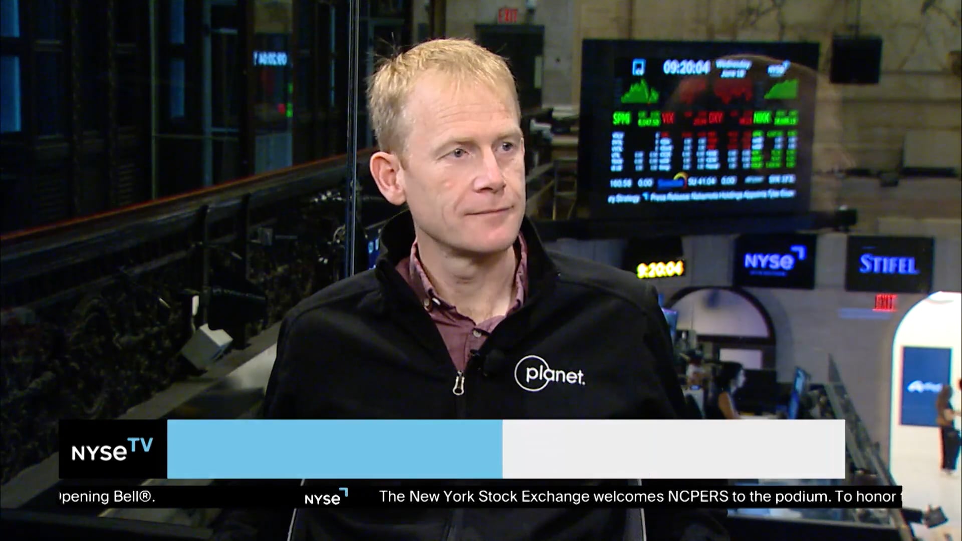 Will Marshall, Co-founder + CEO, Planet Labs Joins NYSE TV Live