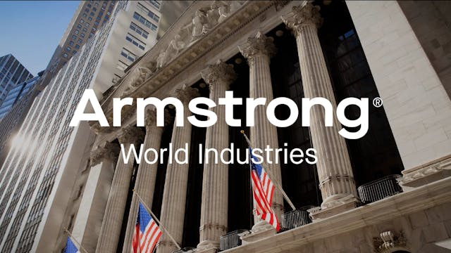 The NYSE welcomes Armstrong World Ind...