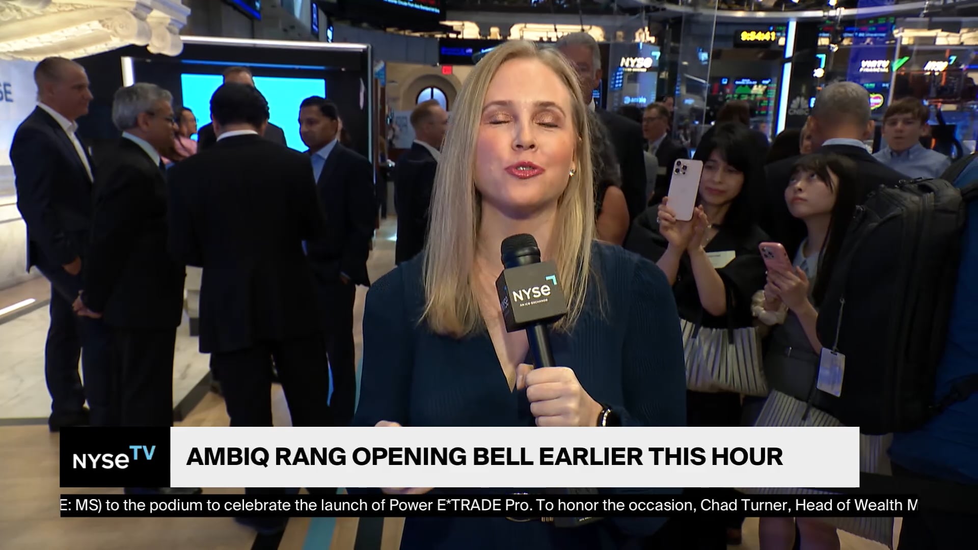 Scott Hanson, Founder + CTO at Ambiq Joins NYSE TV Live