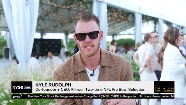 Alltroo CEO Kyle Rudolph at Fame to F...