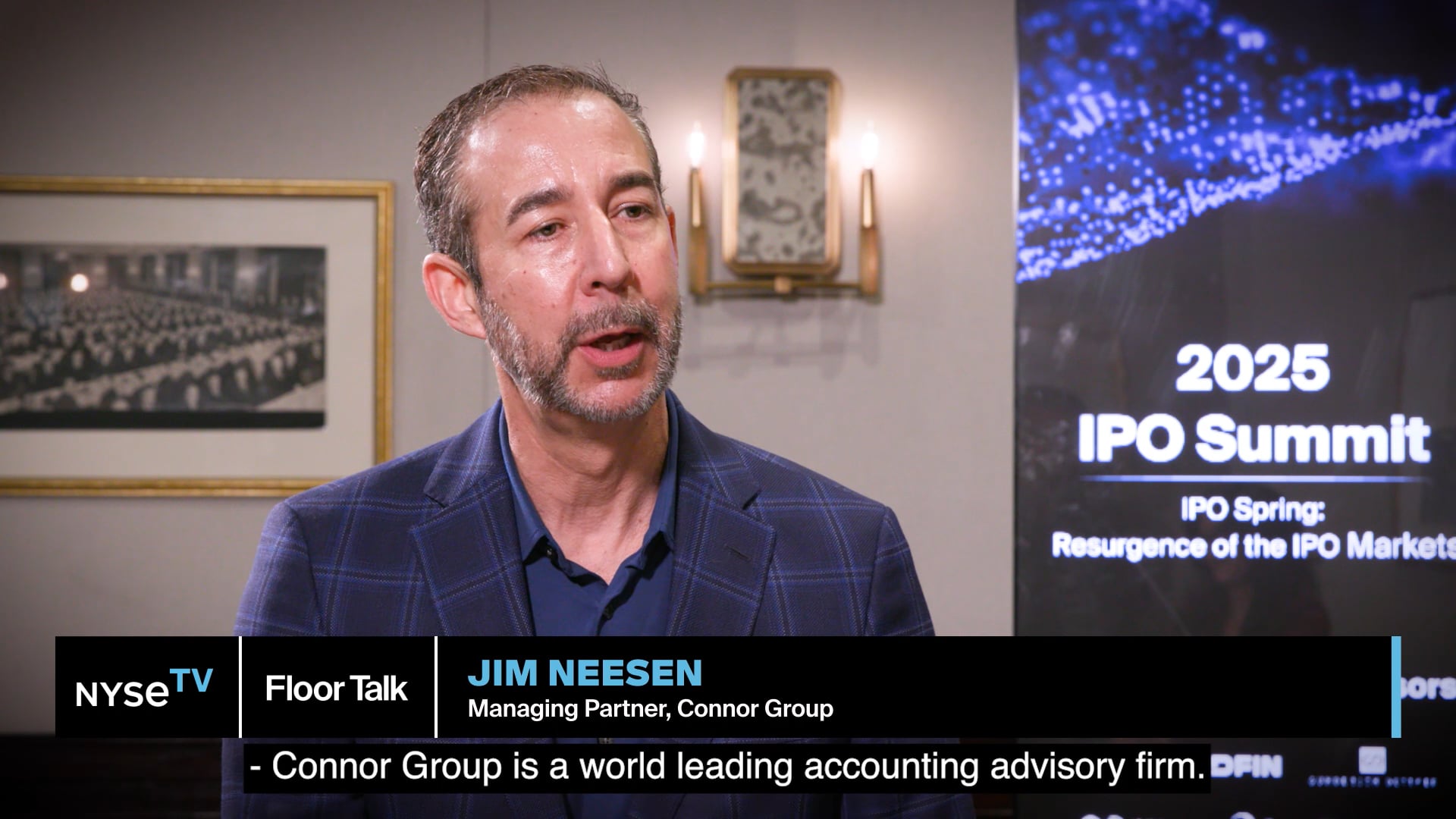 Connor Group Managing Partner Jim Neesen on the state of the IPO market