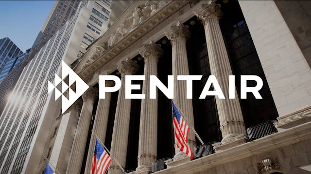 Pentair (NYSE: PNR) Rings The Opening...