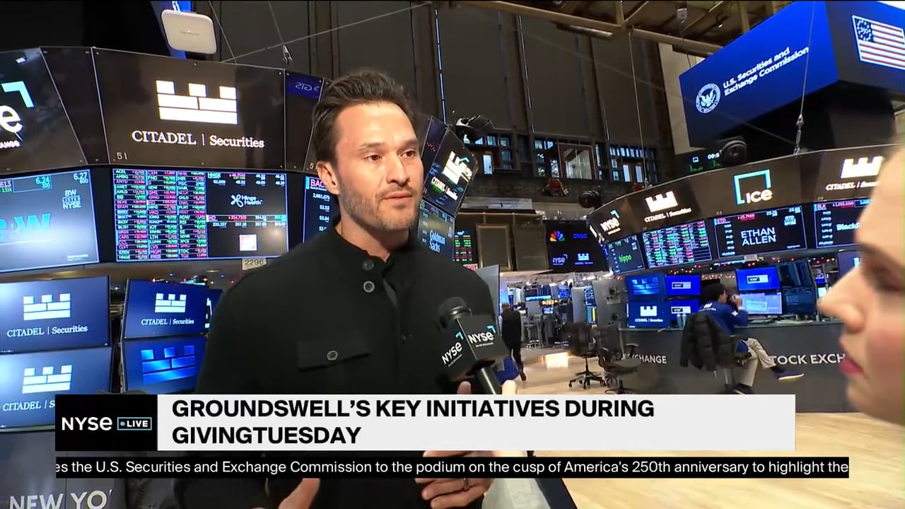 Groundswell CEO Shares How Platform is Powering GivingTuesday