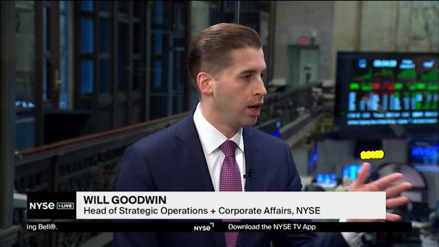 NYSE’s Head of Corporate Affairs Disc...