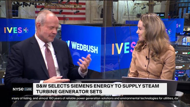 B&W CEO Discloses Why Siemens Energy ...