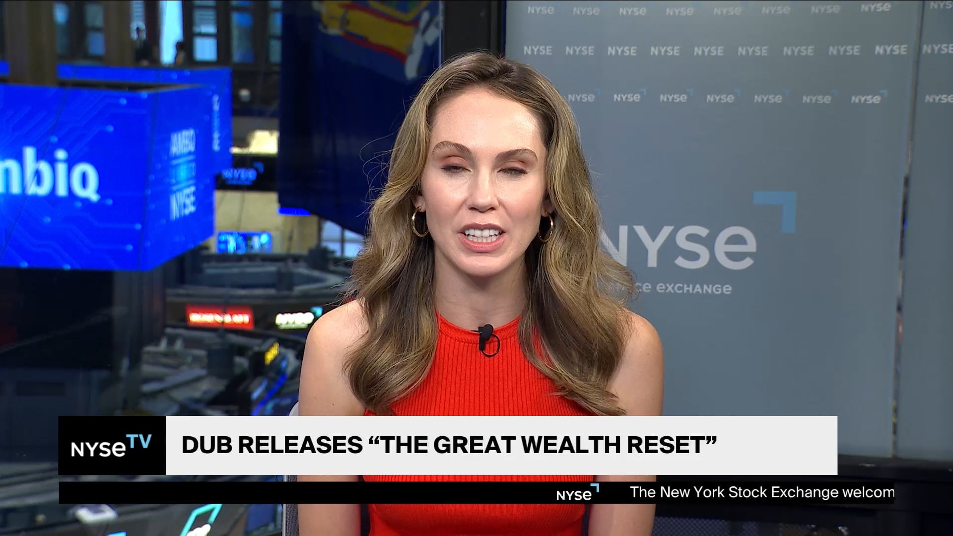 Steven Wang, CEO at Dub Joins NYSE TV Live