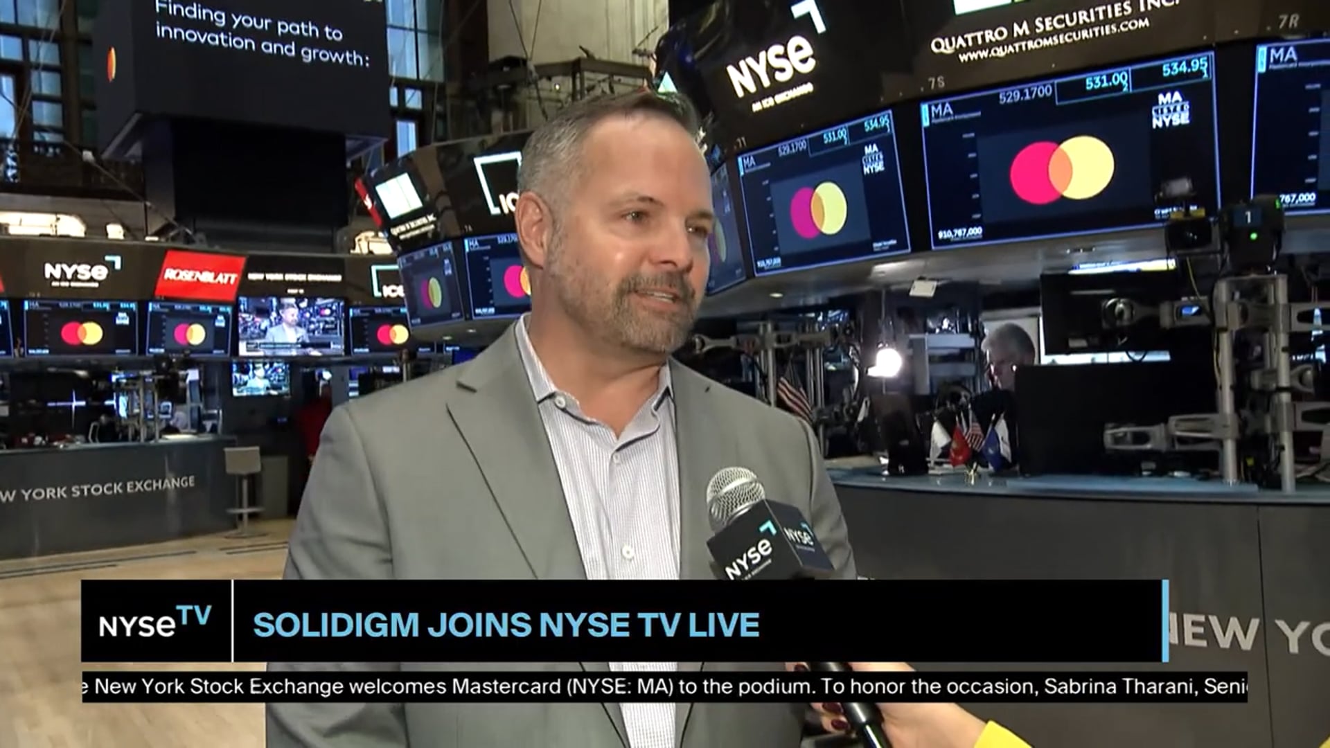 Greg Matson, Head of Marketing + Business and Product Strategy Leader at Solidigm Joins NYSE TV Live