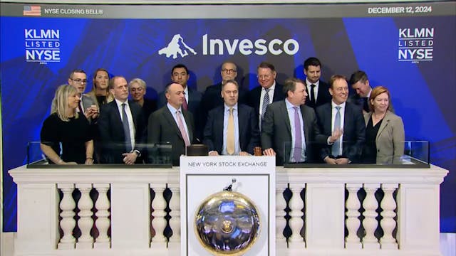 Invesco Rings The Closing Bell®