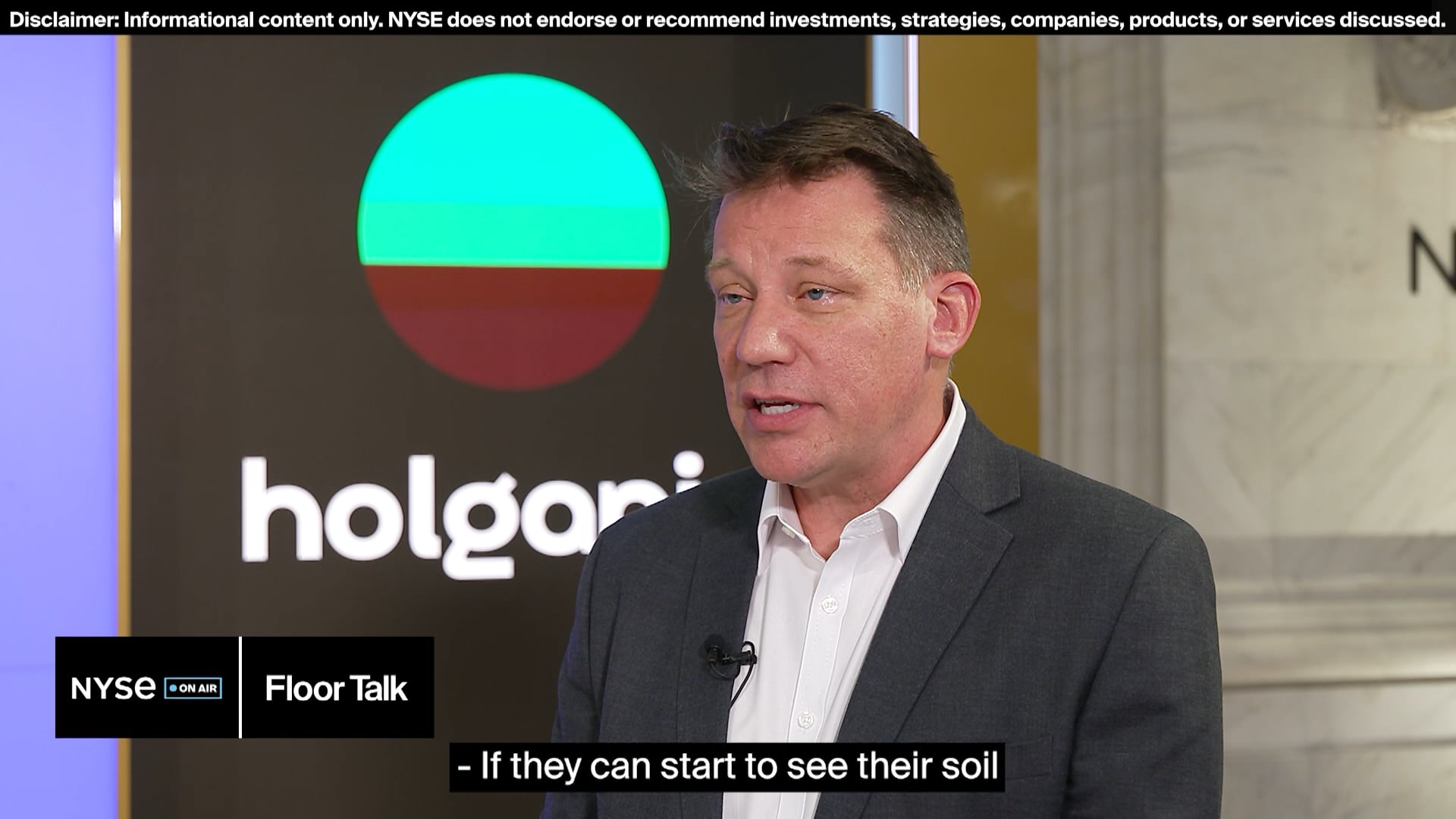 Soil, Capital & the Next Economy: Holganix CSO Covers Financial Infrastructure