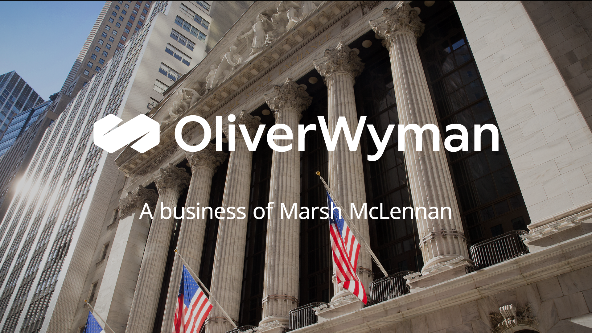 Oliver Wyman, a Marsh & McLennan Company (NYSE: MMC) Rings The Opening Bell®