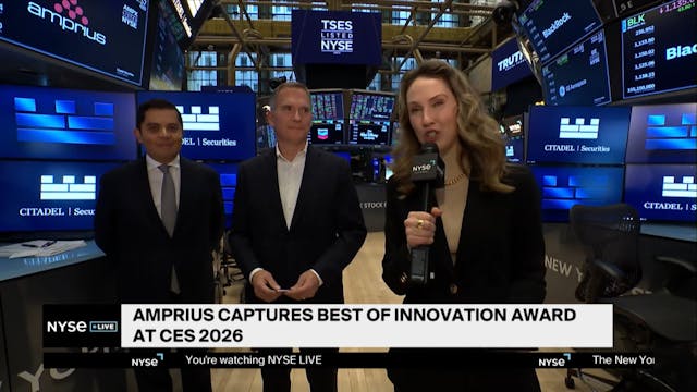 Amprius CEO Tom Stepien + CFO Ricard ...