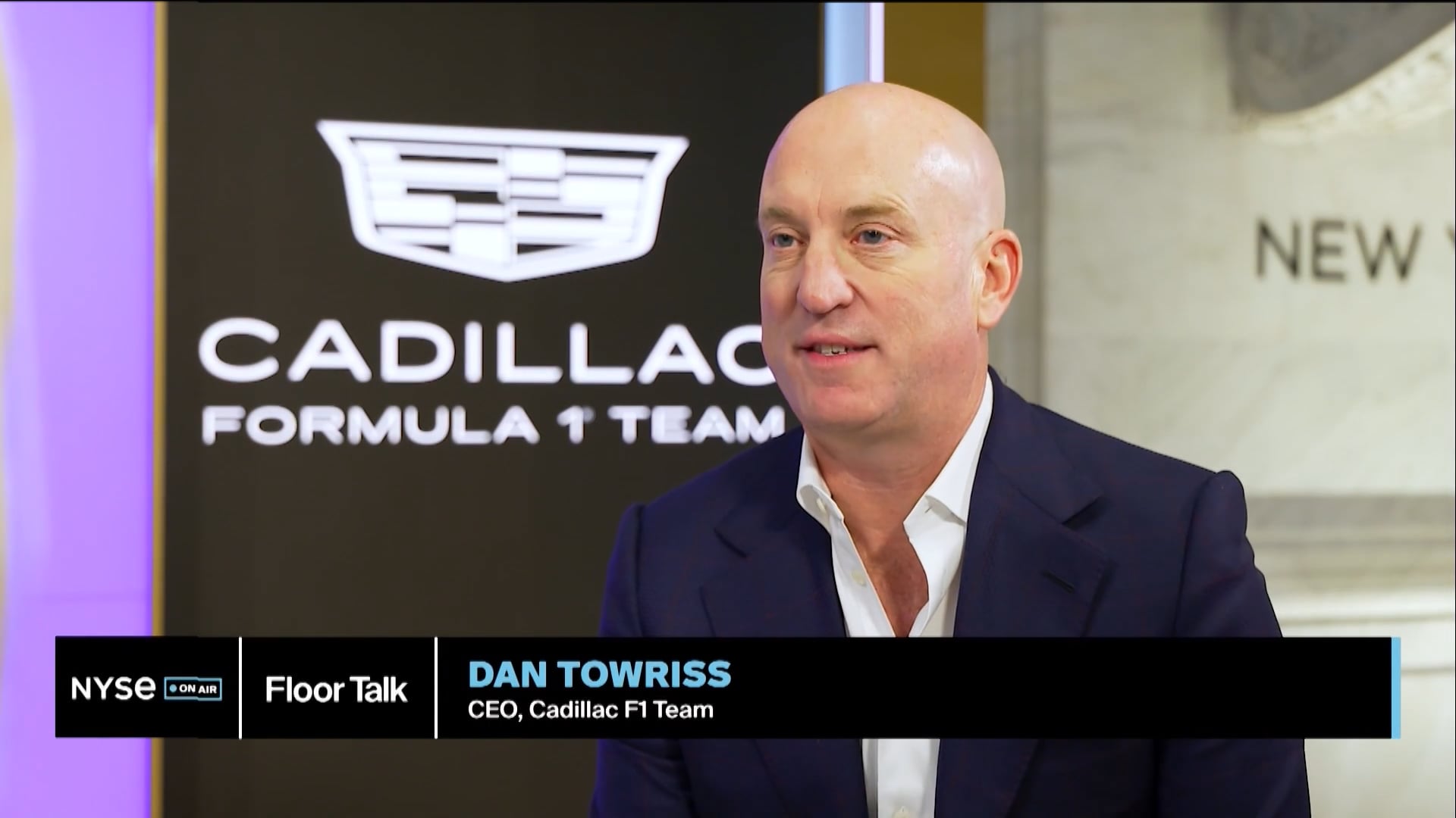 Cadillac F1 CEO Dan Towriss Discusses ‘Bold Statement’ of Airing Big Game Ad