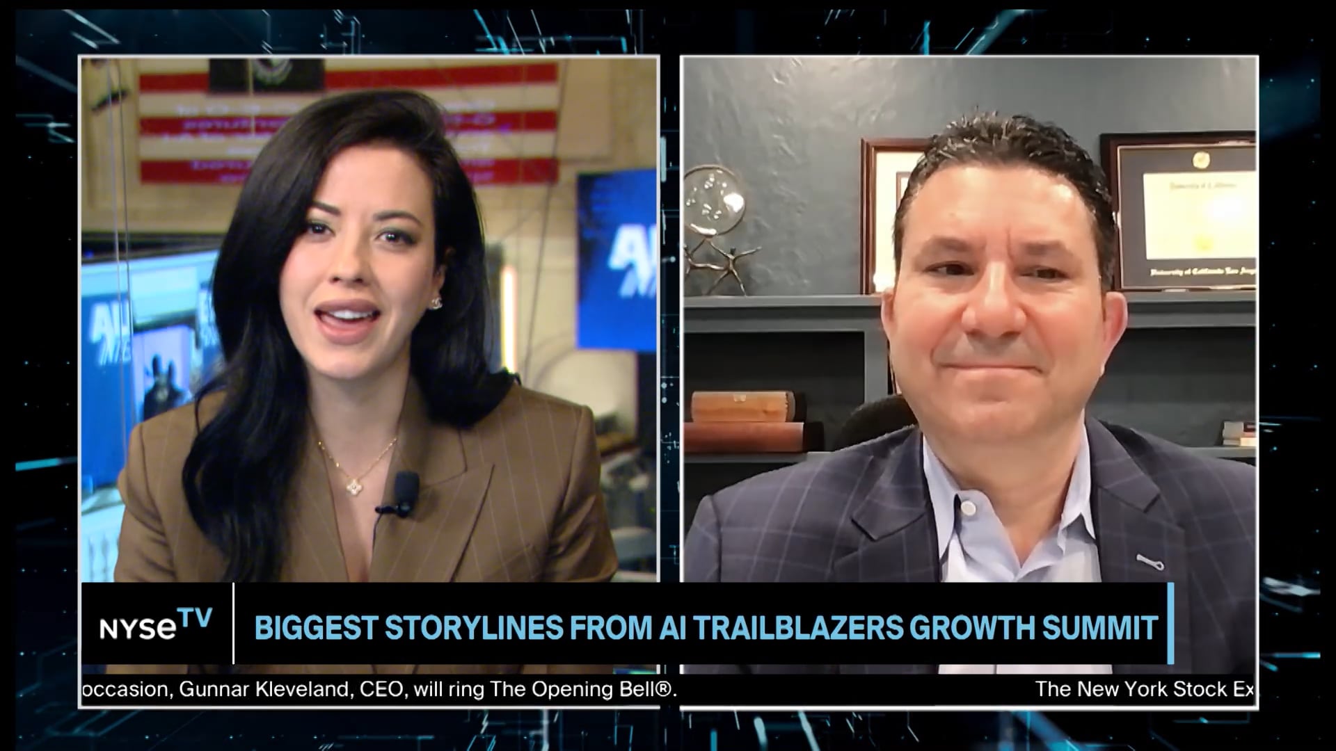 Greg Kahn, CEO at GK Digital Ventures + Co-Founder, AI Trailblazers on NYSE TV Live