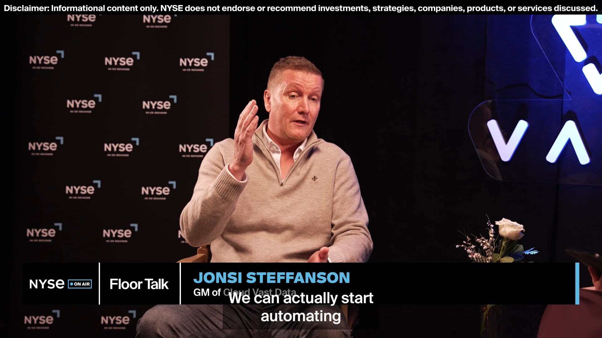 Vast Forward 2026:Vast Data’s Jonsi Steffanson on Cloud Innovation