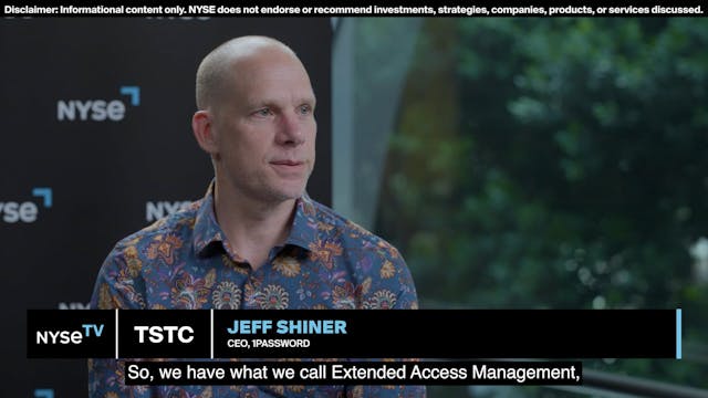 1Password CEO Jeff Shiner on the Acce...