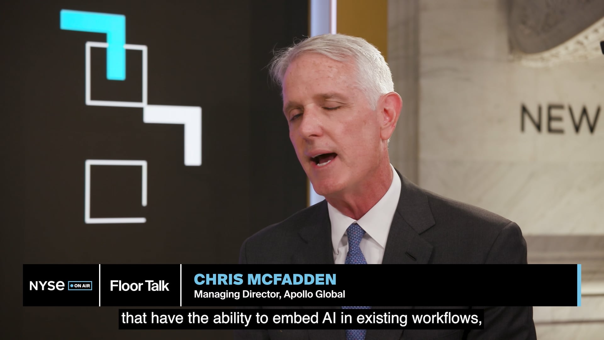 Apollo Global Managing Director Chris McFadden