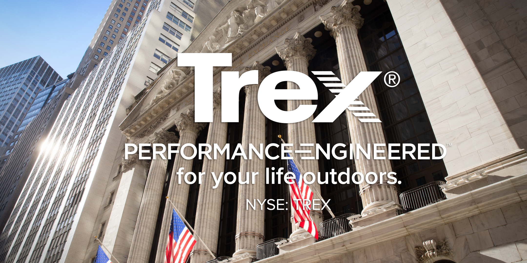 The NYSE welcomes TREX to celebrate its 30th anniversary of founding! - 10/20/2026, 13:29:01