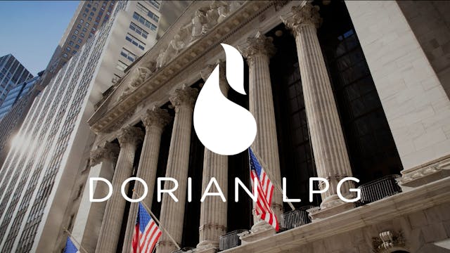 Dorian LPG Ltd. (NYSE: LPG) Rings The...