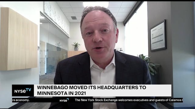 Mike Happe, CEO, Winnebago Industries...