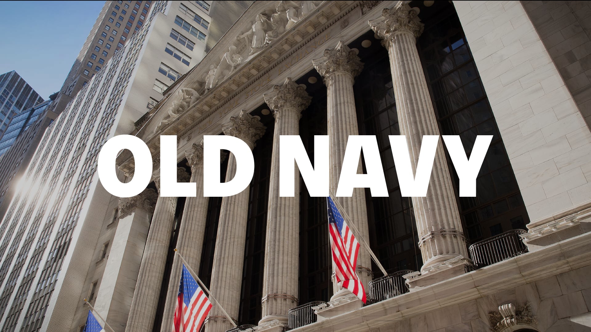 NYSE TV: Old Navy