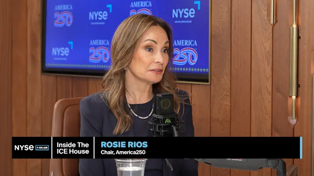 America250 Chair Rosie Rios on Unity,...