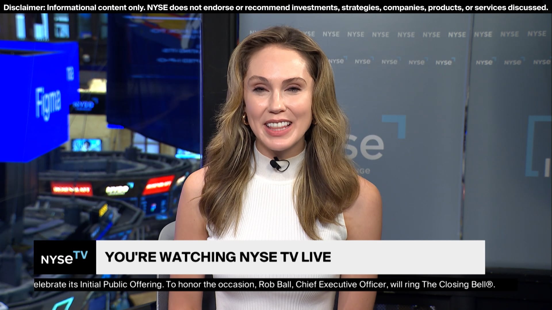 Ashley Mastronardi, Content Creator at NYSE Joins Live on NYSE TV