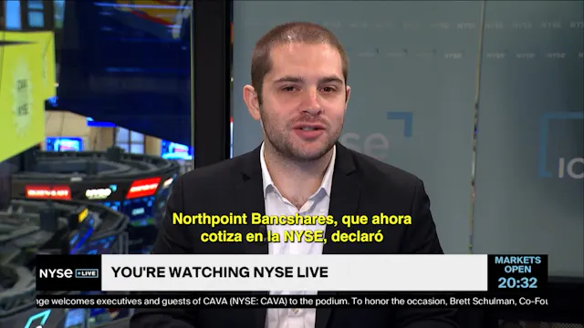 El CEO de Northpointe Bank, Chuck Wil...