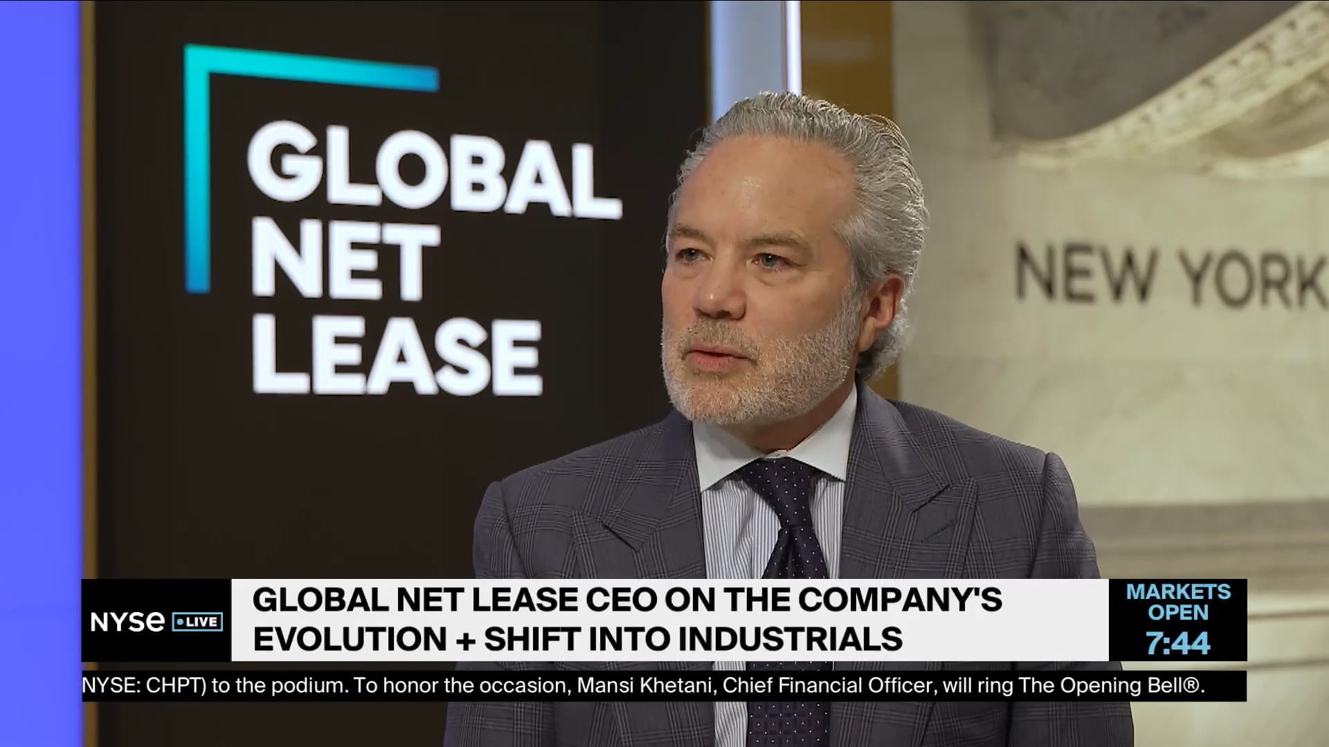 Global Net Lease CEO Michael Weil Discusses Evolution + Shift into Industrials