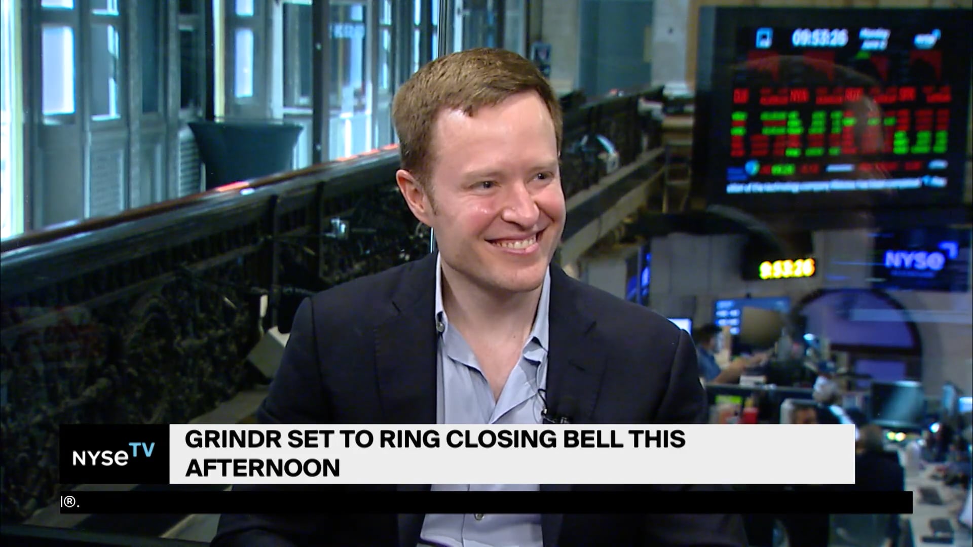 AJ Balance, Chief Product Officer at Grindr Joins Live on NYSE TV