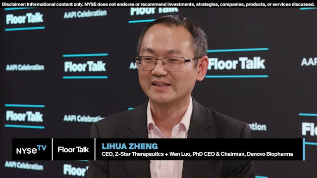 Z-Star Therapeutics CEO Lihau Zheng