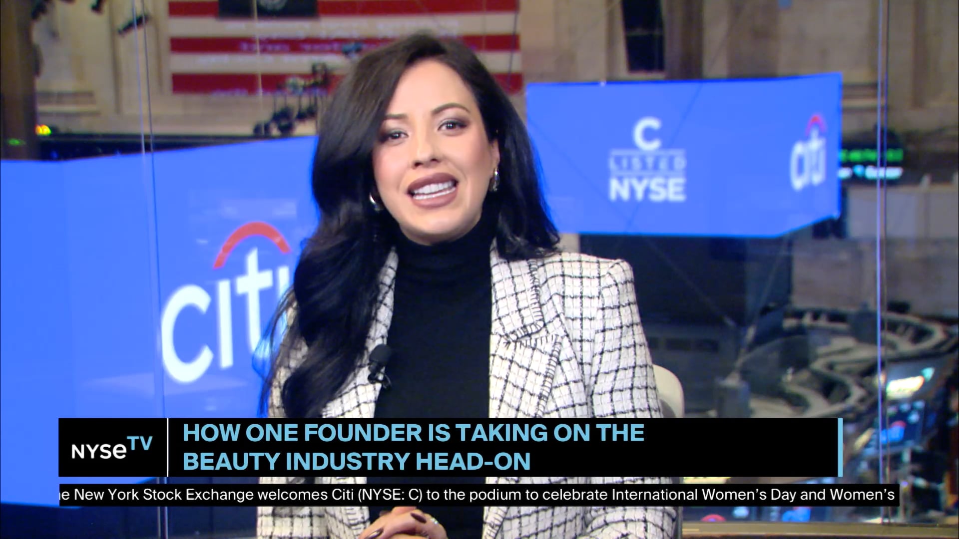 Diarraha Nidaye, Founder + CEO at Ami Cole Joins NYSE TV Live