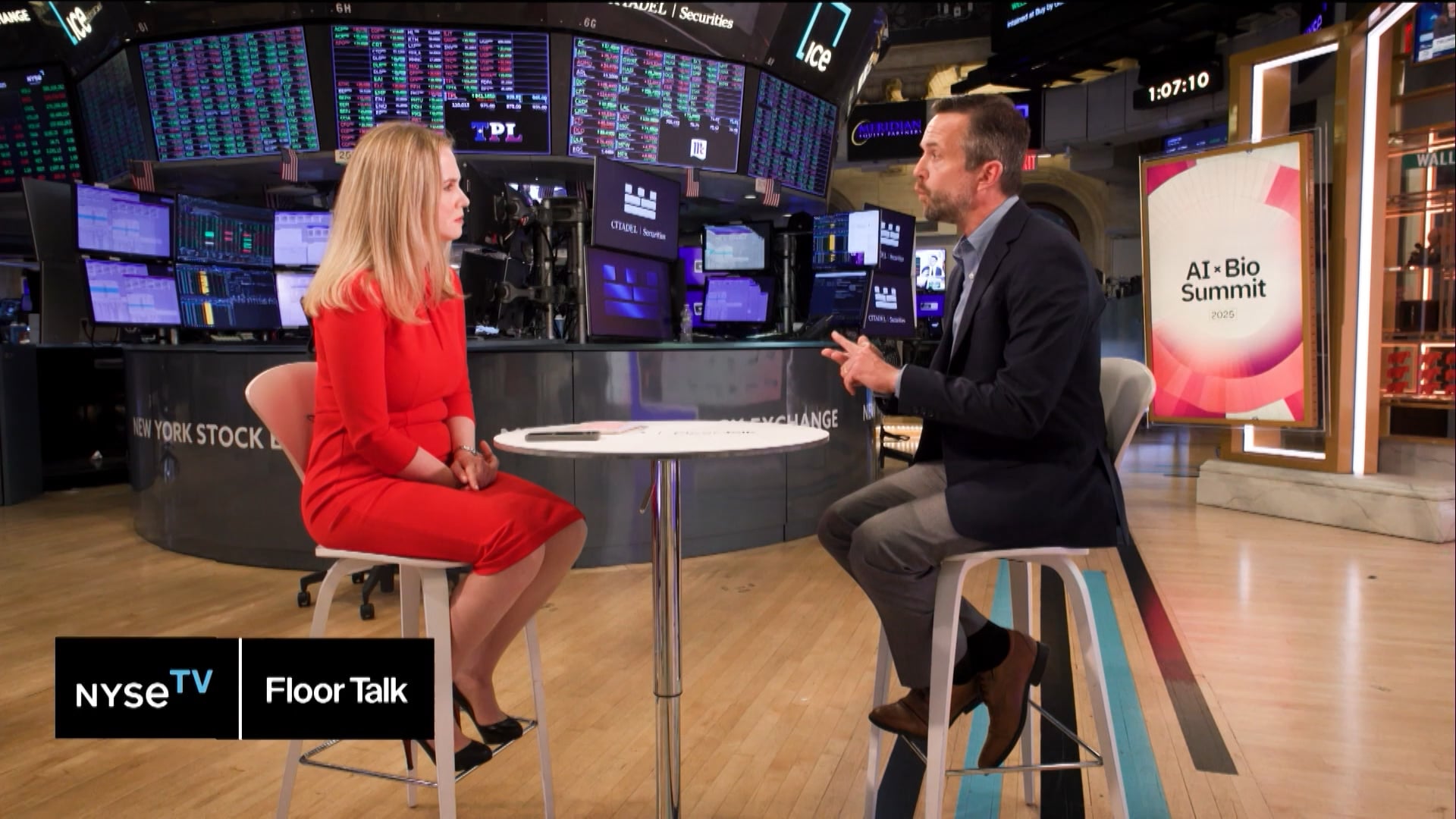 Tom Miller, CEO at Iambic Therapeutics Joins NYSE TV Live