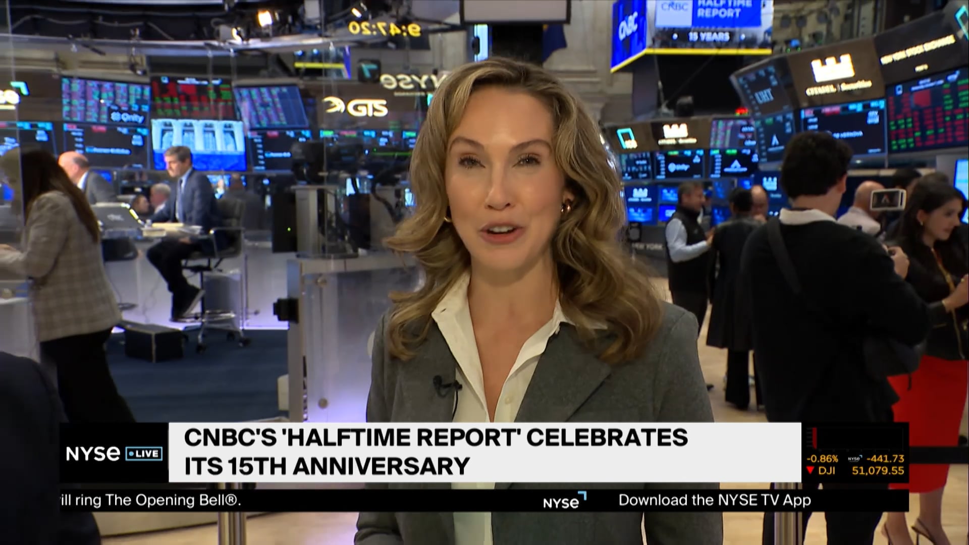 Scott Wapner Reflects on 15 Years of CNBC's Halftime Report