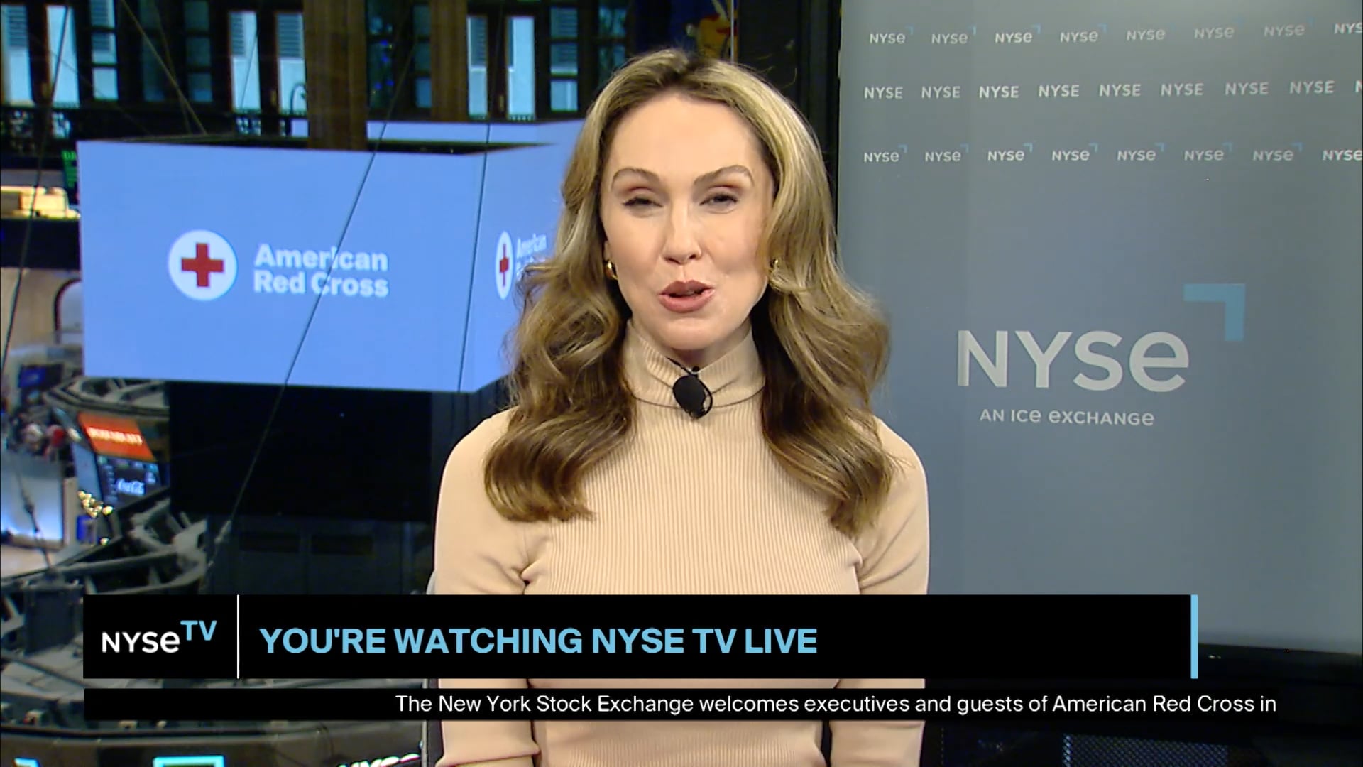 Doreen Thomann-Howe of Greater NY Region American Red Cross joins NYSE TV Live