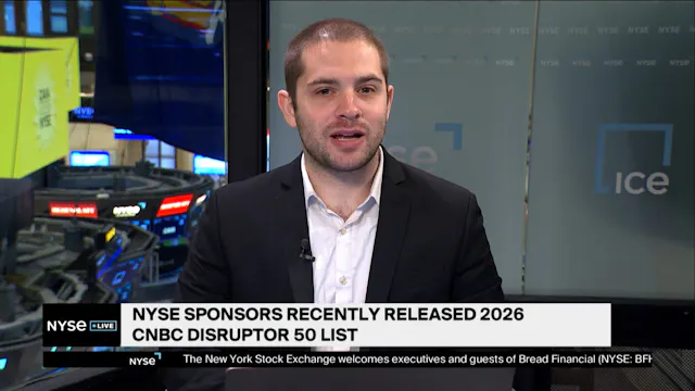 NYSE Sponsors 2026 CNBC Disruptor 50 ...