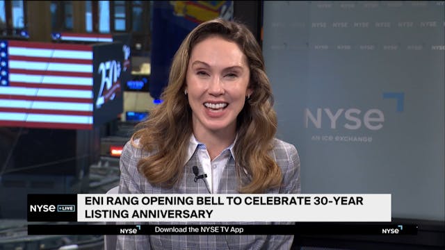 Eni Rings Opening Bell – 30th Anniver...