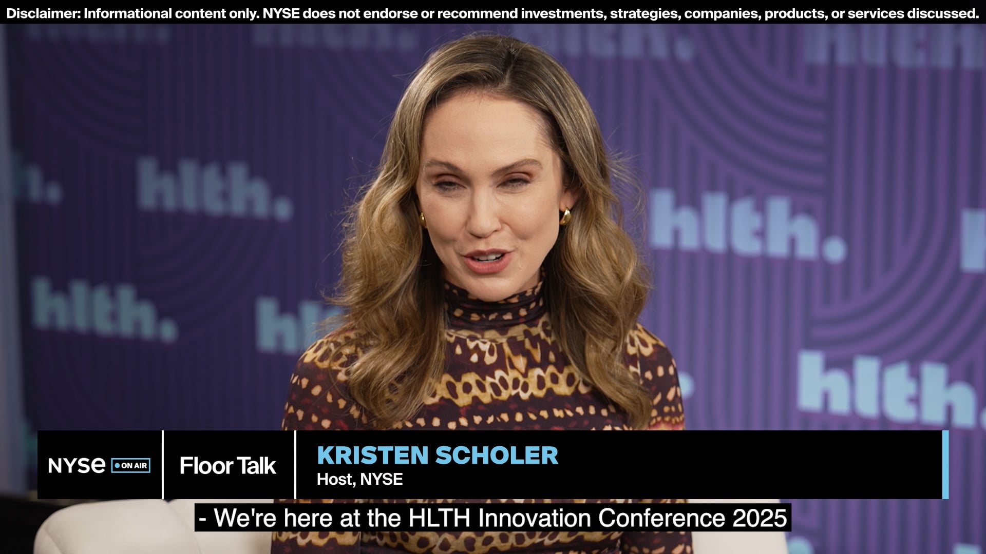 Innovaccer CEO Abhinav Shashank at HLTH 2025