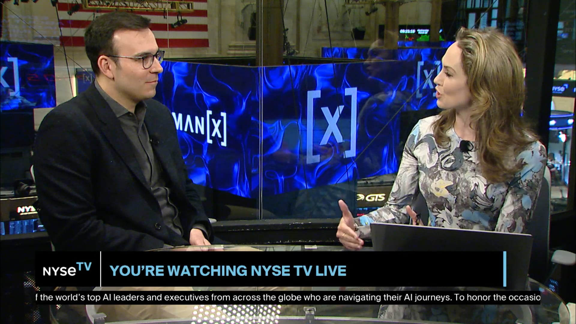Edward Woodfod, Co-Founder + CEO at Zero Hash Joins NYSE TV Live