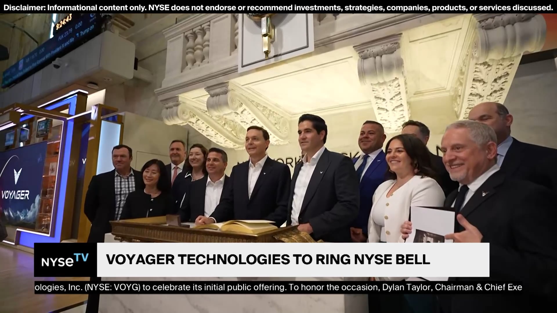 Heath Tarbert, President at Circle Joins Live on NYSE TV